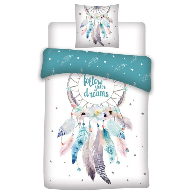 Dreamcatchers cotton duvet cover bed 90cm product photo