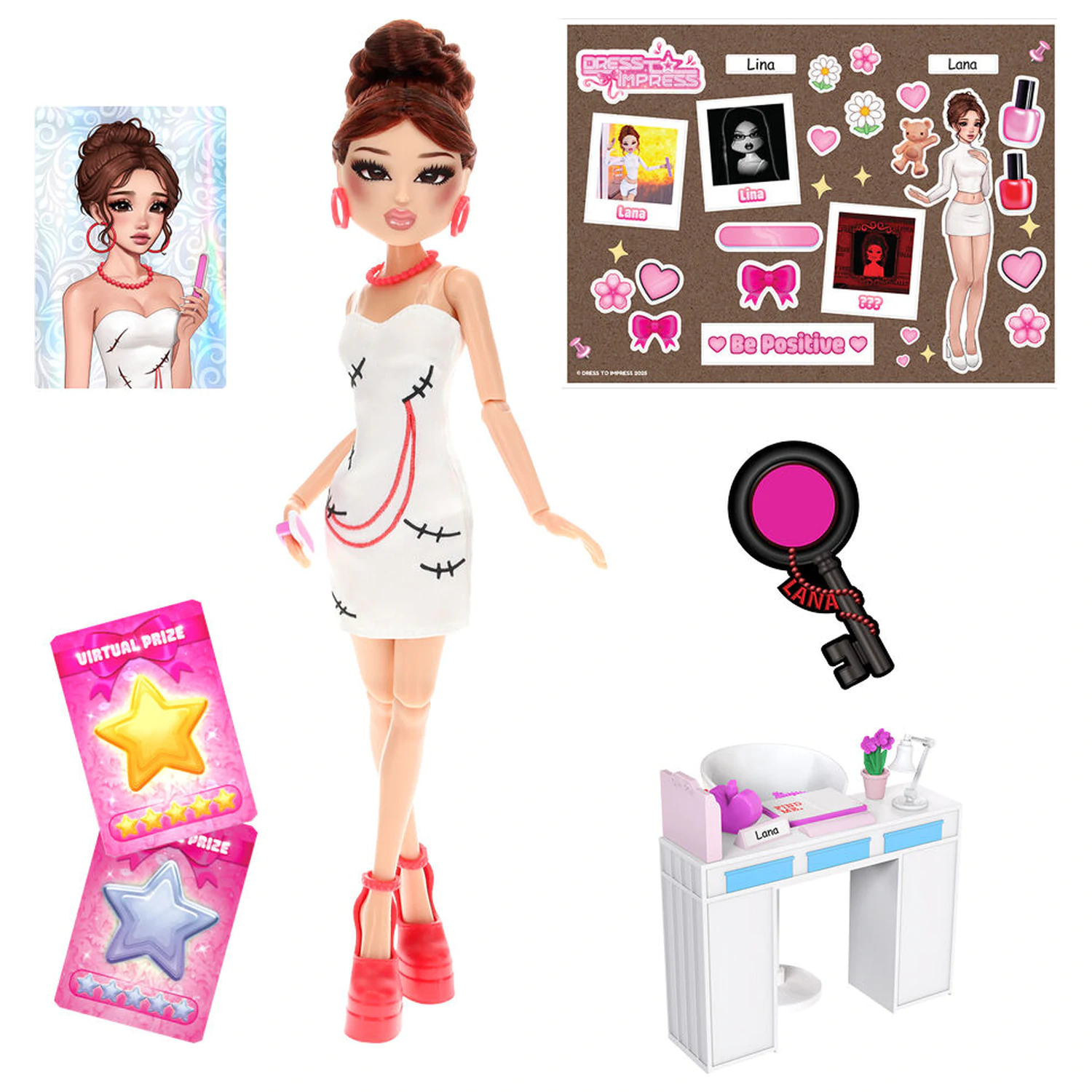 Dress to Impress Fashion Doll Lana doll set product photo