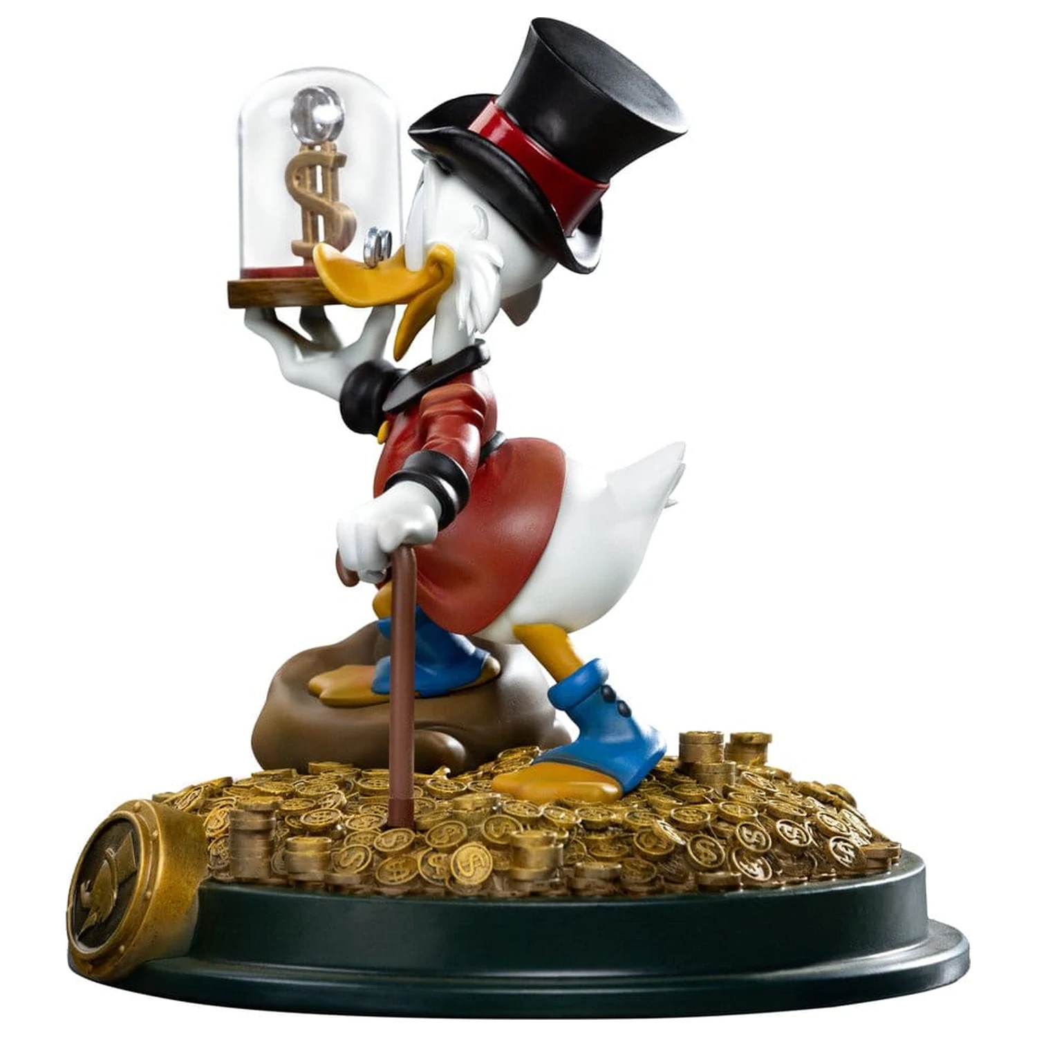 Duck Tales Art Scale Statue 1/10 Uncle Scrooge McDuck 17 cm product photo