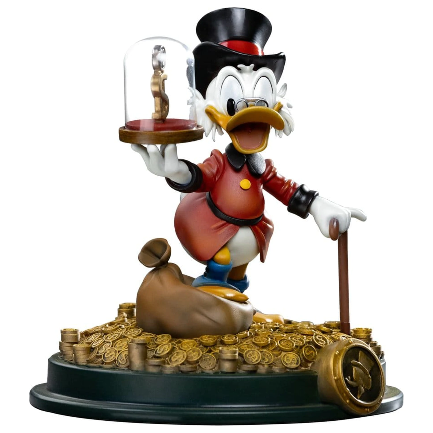 Duck Tales Art Scale Statue 1/10 Uncle Scrooge McDuck 17 cm product photo