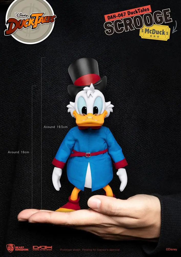 DuckTales Dynamic 8ction Heroes Action Figure 1/9 Scrooge McDuck 16 cm product photo