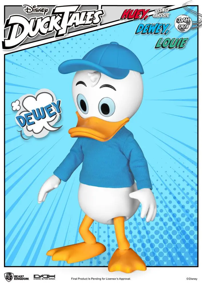 DuckTales Dynamic 8ction Heroes Action Figure 3-Pack Huey, Dewey &amp; Louie 10 cm product photo