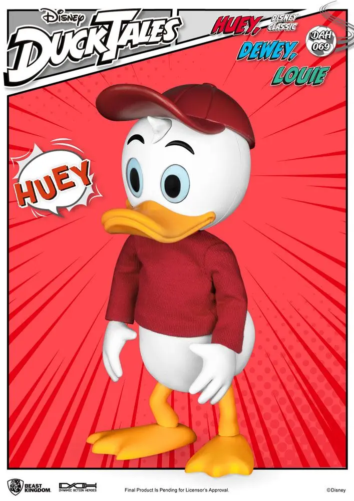 DuckTales Dynamic 8ction Heroes Action Figure 3-Pack Huey, Dewey &amp; Louie 10 cm product photo