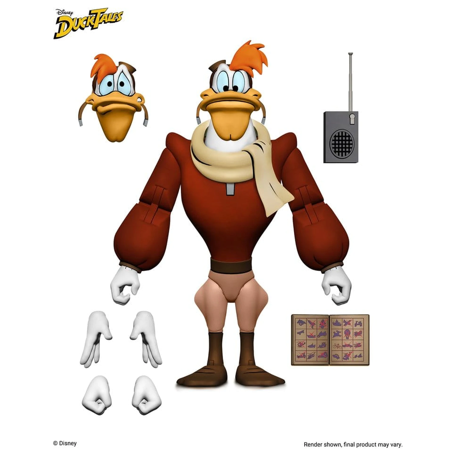 DuckTales Ultimate Action Figure Launchpad McQuack 18 cm product photo