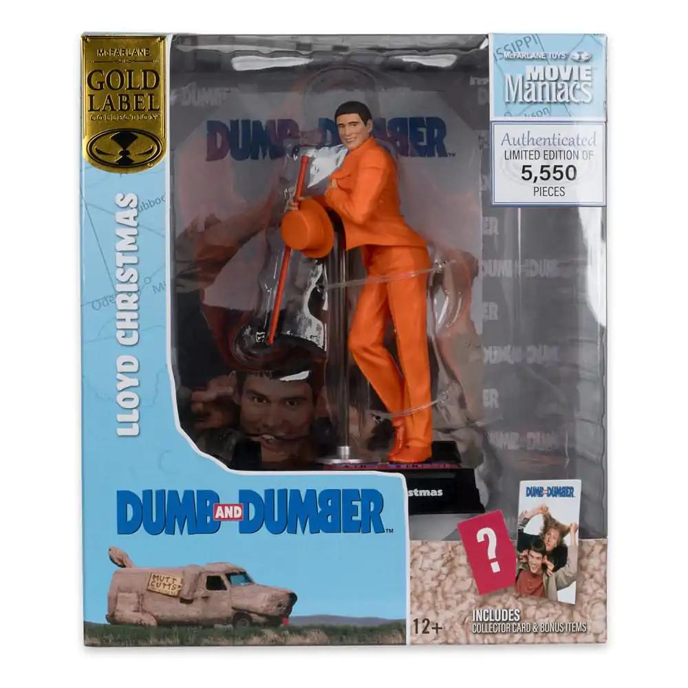 Dumb and Dumber Movie Maniacs PVC Statue Lloyd Christmas (Gold Label) 15 cm product photo