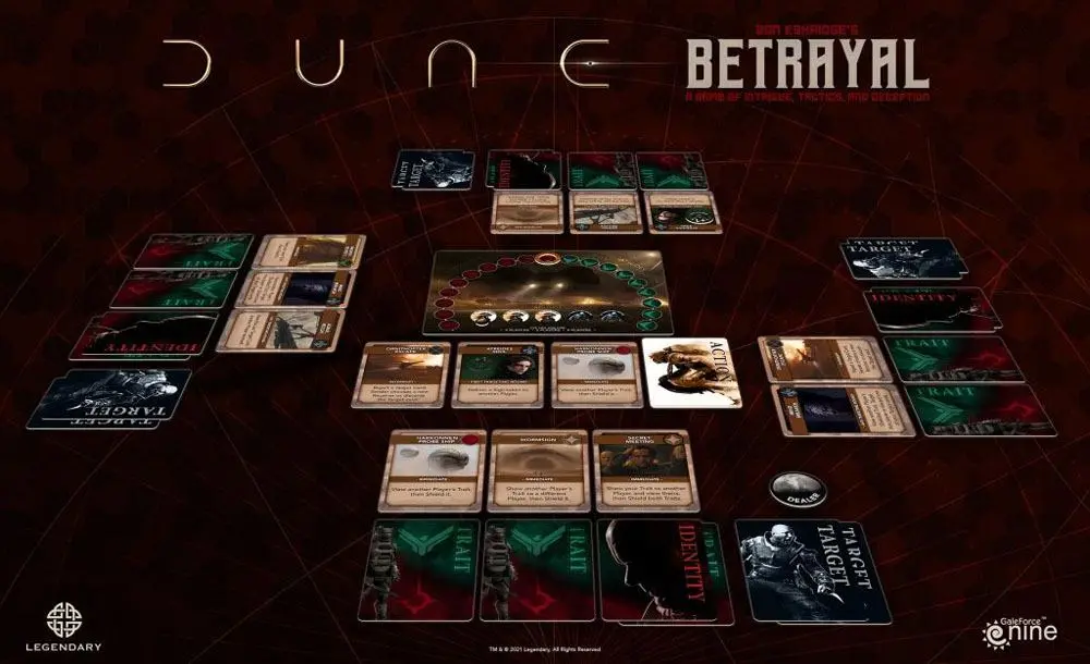 Dune Boardgame Betrayal *German Version* product photo