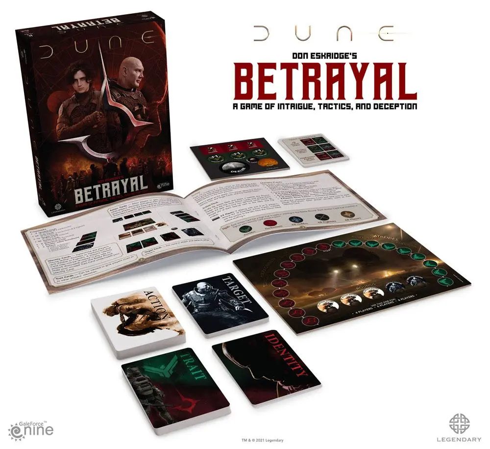 Dune Boardgame Betrayal *German Version* product photo