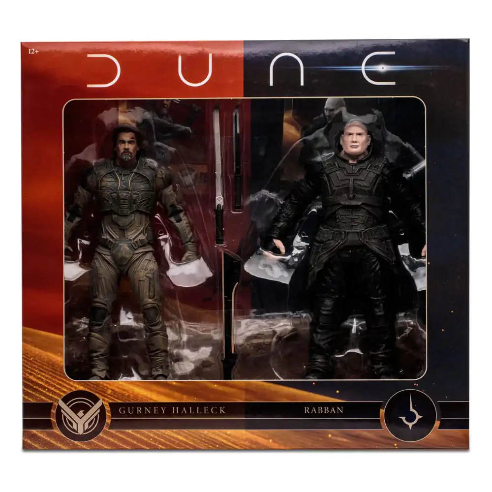 Dune: Part Two Action Figure 2-Pack Gurney Halleck & Rabban 18 cm termékfotó