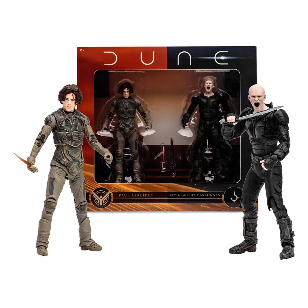 Dune: Part Two Action Figure 2-Pack Paul Atreides & Feyd-Rautha Harkonnen 18 cm termékfotó