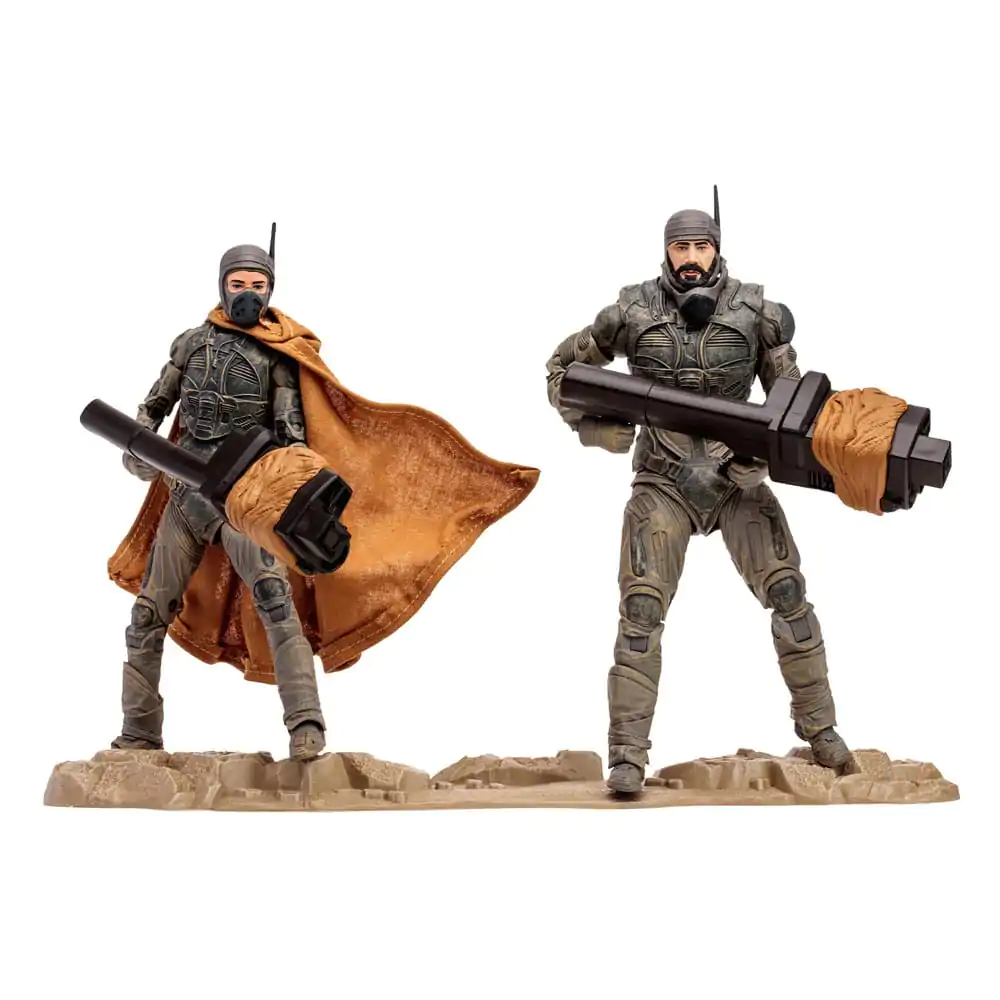 Dune: Part Two Action Figure 2-Pack Stilgar & Shishakli (Gold Label) 18 cm product photo