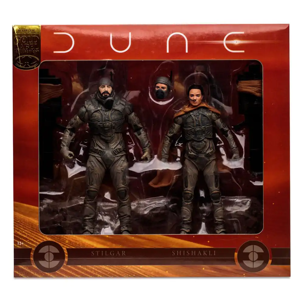 Dune: Part Two Action Figure 2-Pack Stilgar & Shishakli (Gold Label) 18 cm product photo