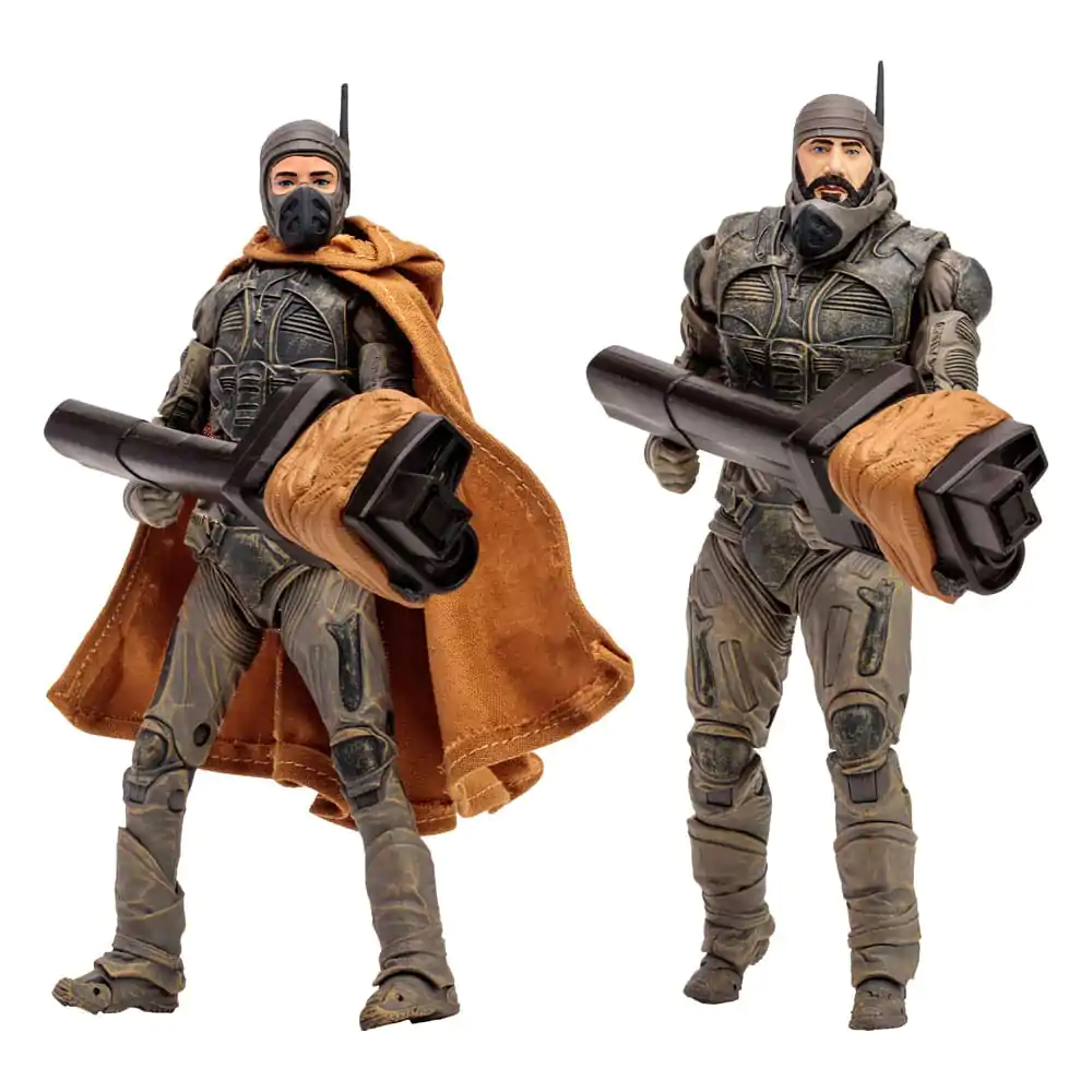 Dune: Part Two Action Figure 2-Pack Stilgar & Shishakli (Gold Label) 18 cm product photo