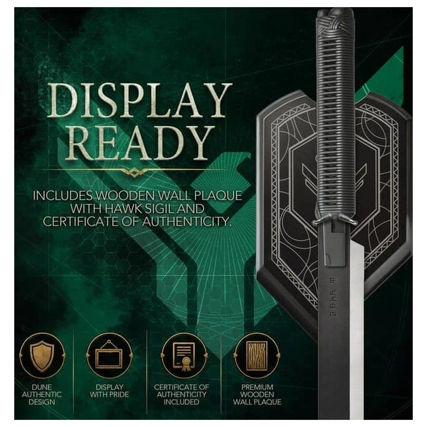Dune Replica 1/1 Duncan Idaho Shortsword with Wall Mount 63 cm product photo