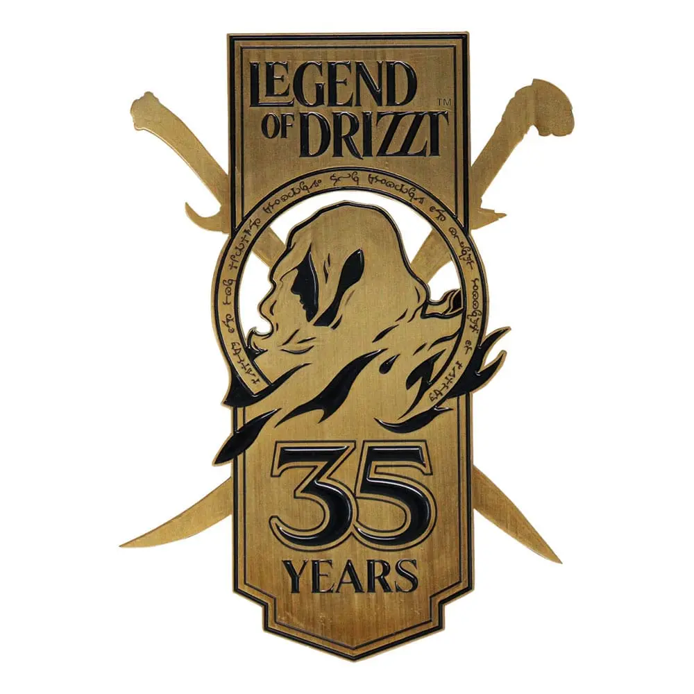 Dungeons & Dragons Metal Card 35th Anniversary Legend of Drizzt Limited Edition termékfotó