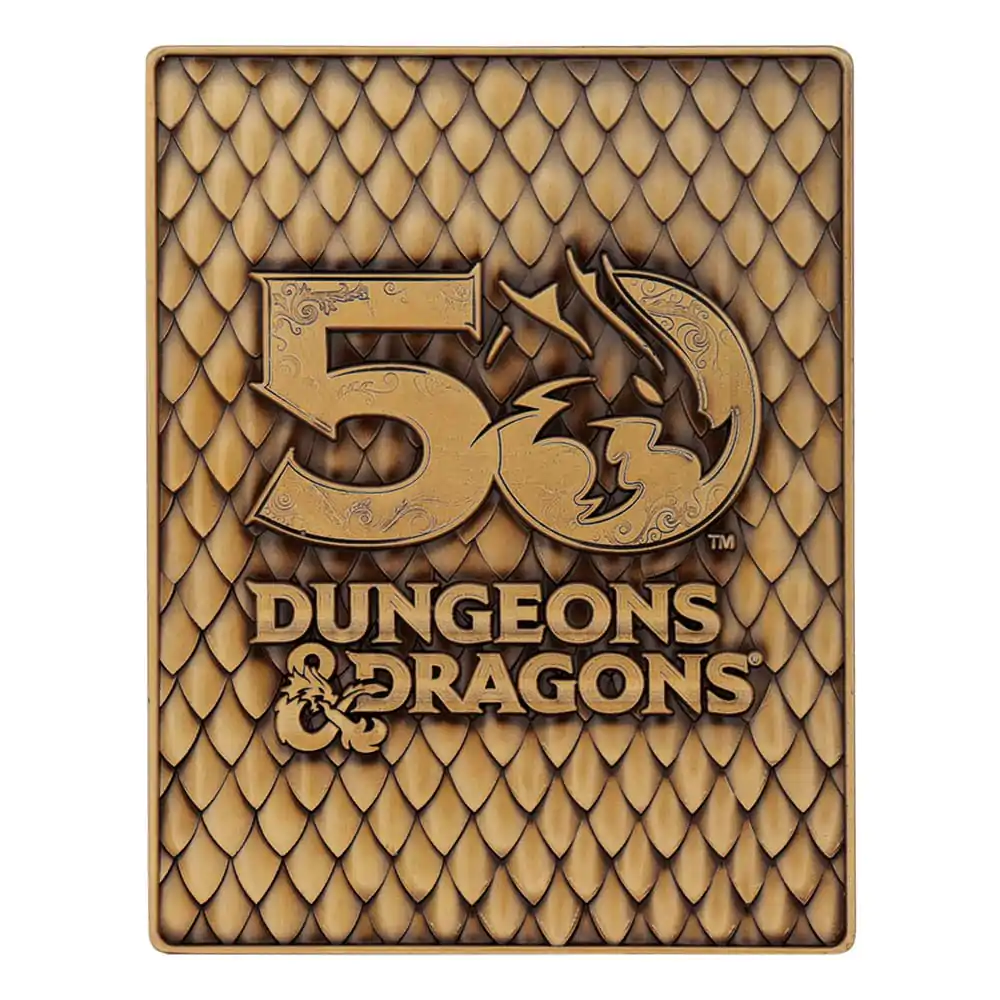 Dungeons & Dragons Ingot Set 50th Anniversary 1st Edition Book Cover product photo