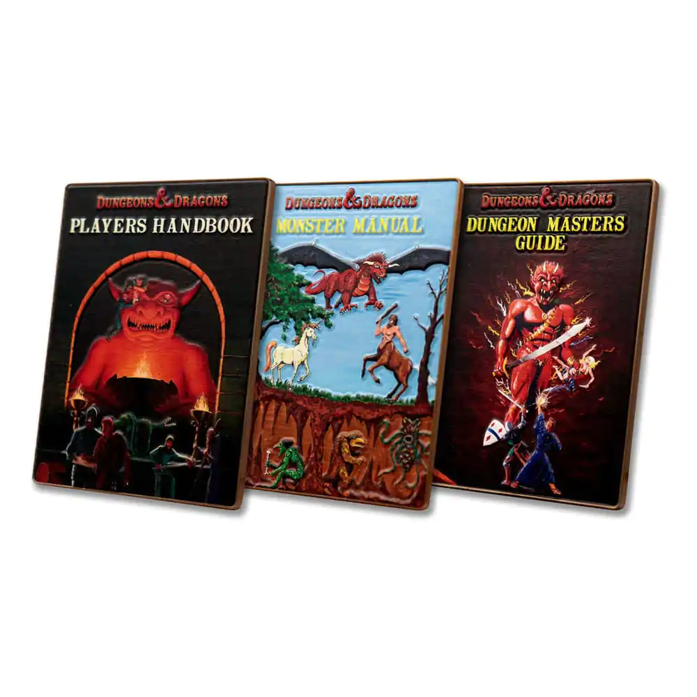 Dungeons & Dragons Ingot Set 50th Anniversary 1st Edition Book Cover product photo