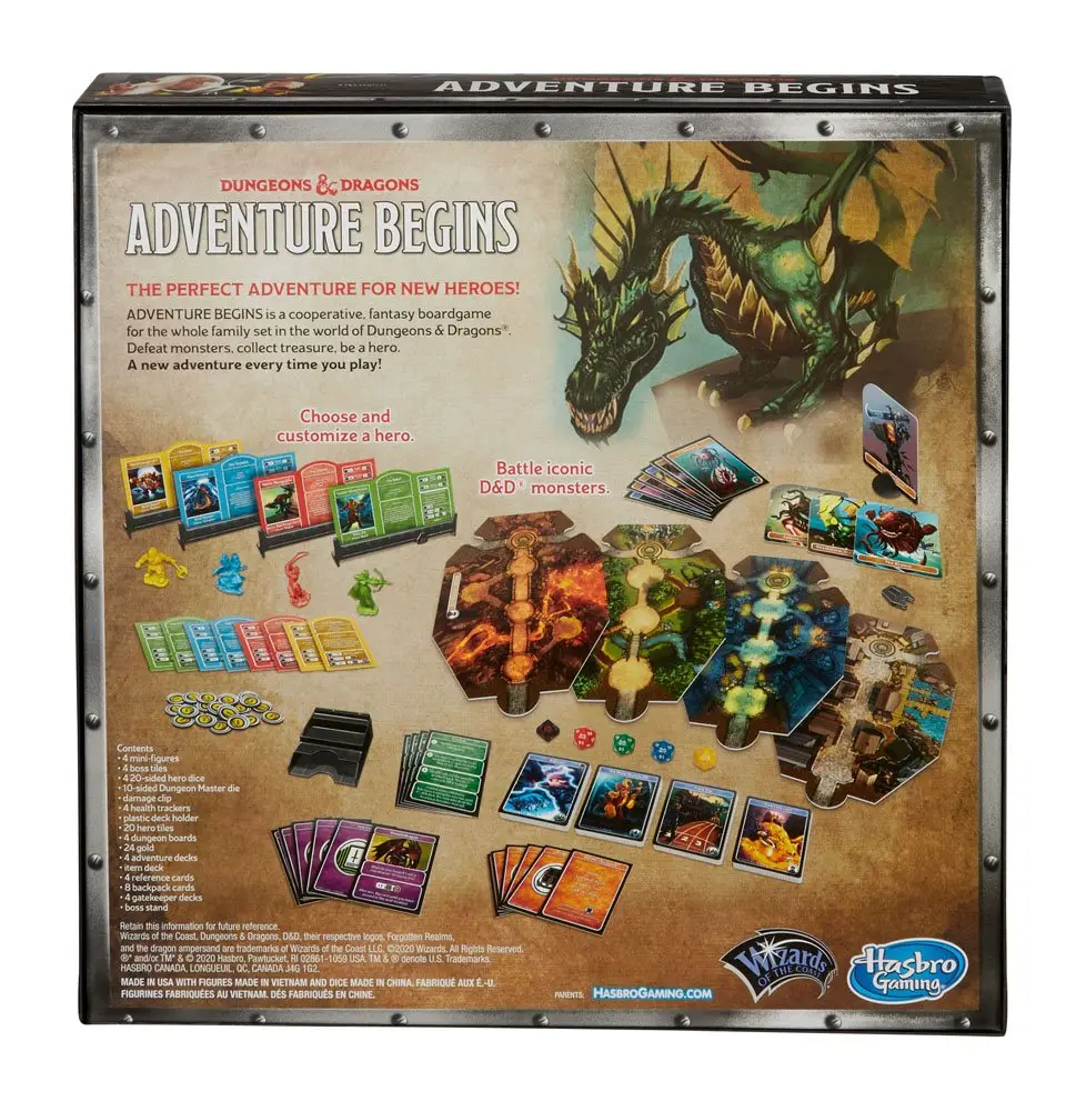 Dungeons &amp; Dragons Board Game Adventure Begins *English Version* product photo