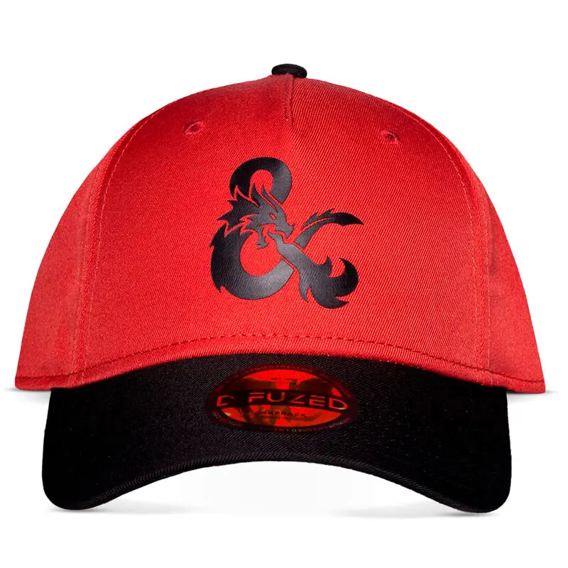 Dungeons &amp; Dragons Curved Bill Cap Logo red product photo