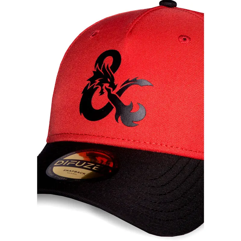 Dungeons &amp; Dragons Curved Bill Cap Logo red product photo