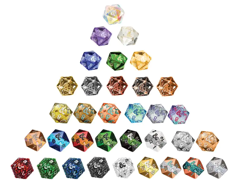 Dungeons &amp; Dragons Blind Mystery Box Dice Fizban&#039;s Treasure d20 25 mm product photo