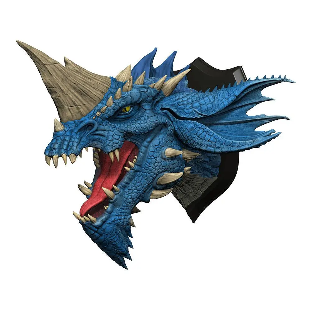 Dungeons &amp; Dragons 3D Wall Art Blue Dragon Trophy Plaque product photo