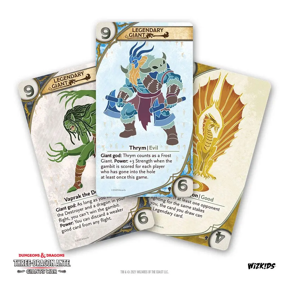 Dungeons &amp; Dragons Card Game Expansion Three-Dragon Ante: Giants War *English Version* product photo