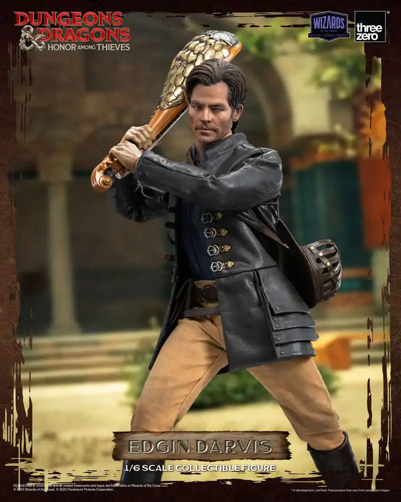 Dungeons &amp; Dragons FigZero Action Figure 1/6 Honor Among Thieves Edgin Darvis 31 cm product photo