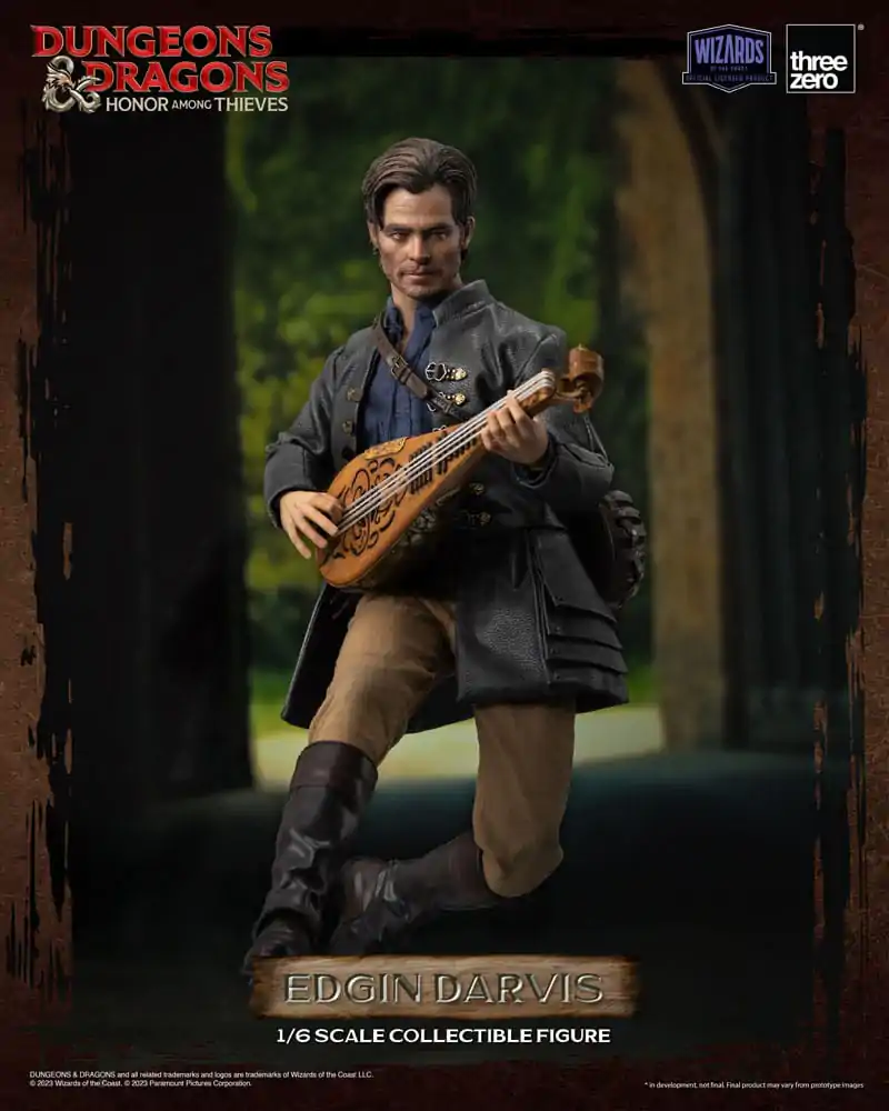 Dungeons &amp; Dragons FigZero Action Figure 1/6 Honor Among Thieves Edgin Darvis 31 cm product photo