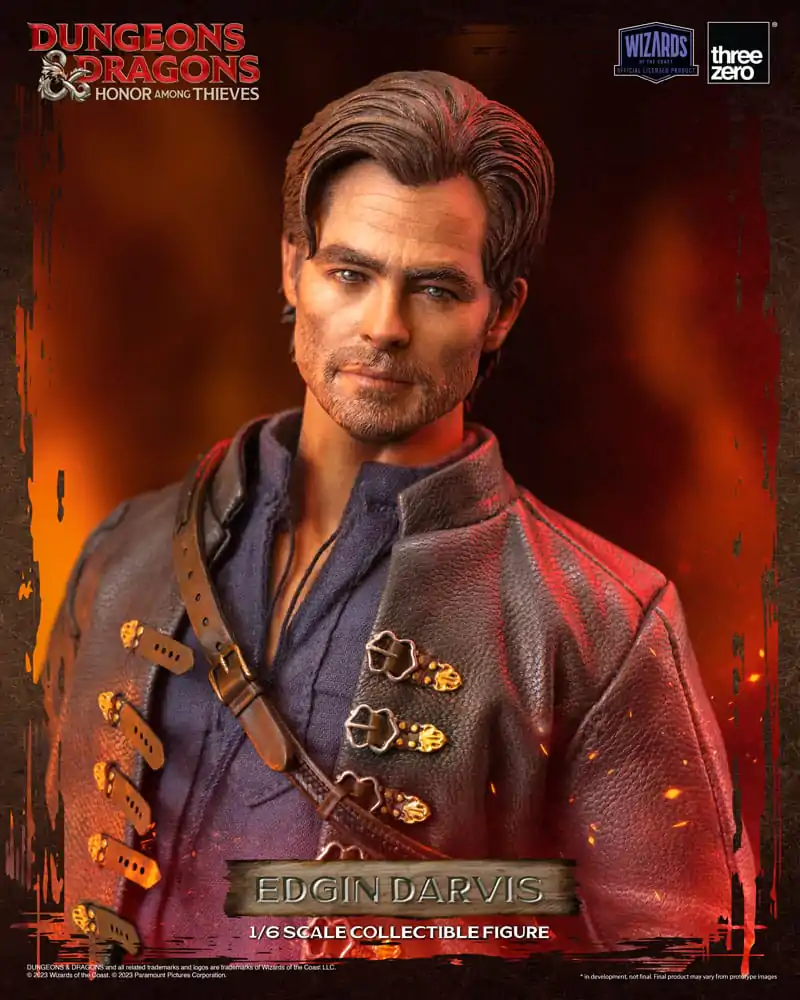 Dungeons &amp; Dragons FigZero Action Figure 1/6 Honor Among Thieves Edgin Darvis 31 cm product photo