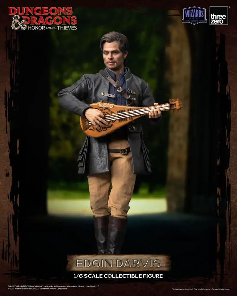 Dungeons &amp; Dragons FigZero Action Figure 1/6 Honor Among Thieves Edgin Darvis 31 cm product photo
