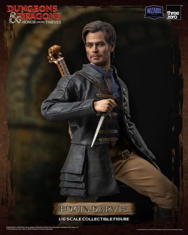 Dungeons &amp; Dragons FigZero Action Figure 1/6 Honor Among Thieves Edgin Darvis 31 cm product photo