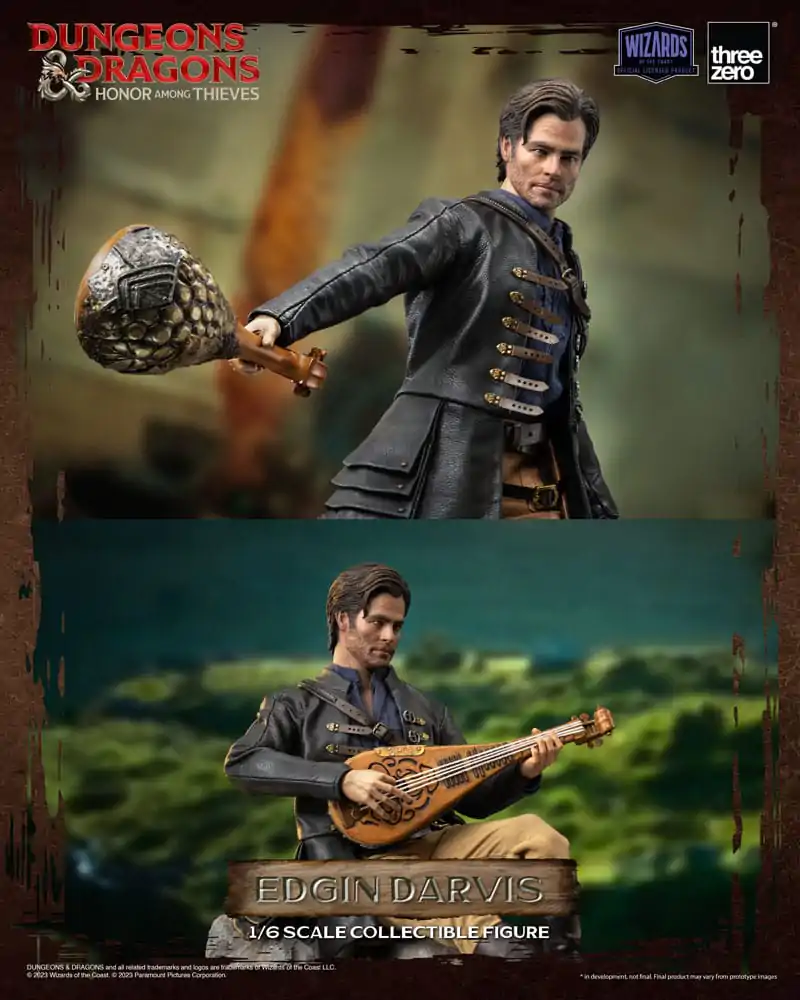 Dungeons &amp; Dragons FigZero Action Figure 1/6 Honor Among Thieves Edgin Darvis 31 cm product photo