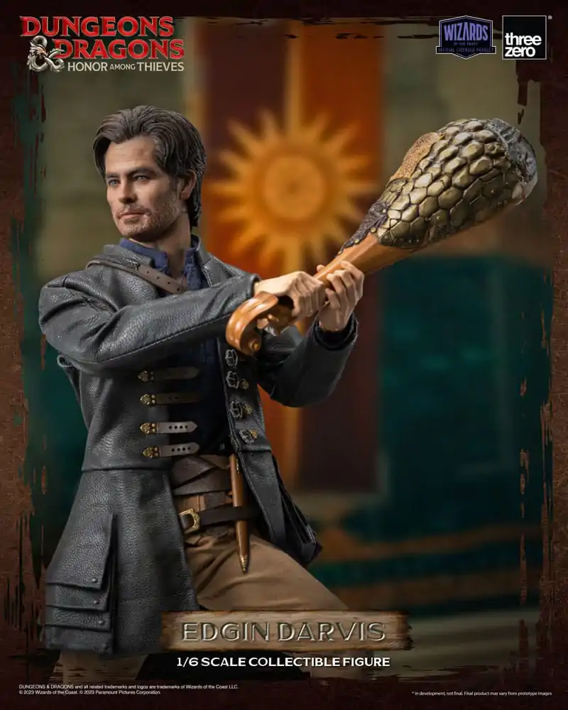 Dungeons &amp; Dragons FigZero Action Figure 1/6 Honor Among Thieves Edgin Darvis 31 cm product photo