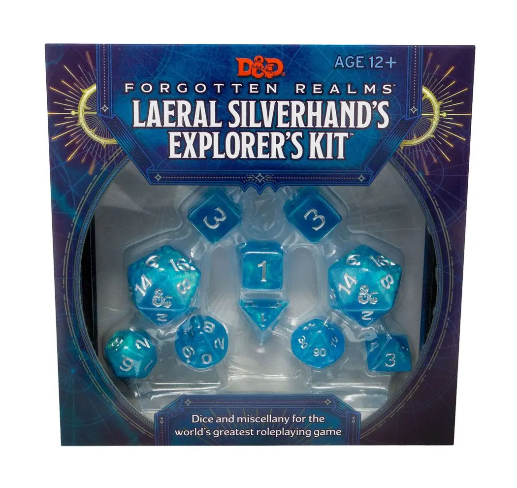 Dungeons & Dragons Forgotten Realms: Laeral Silverhand's Explorer's Kit - Dice & Miscellany english termékfotó