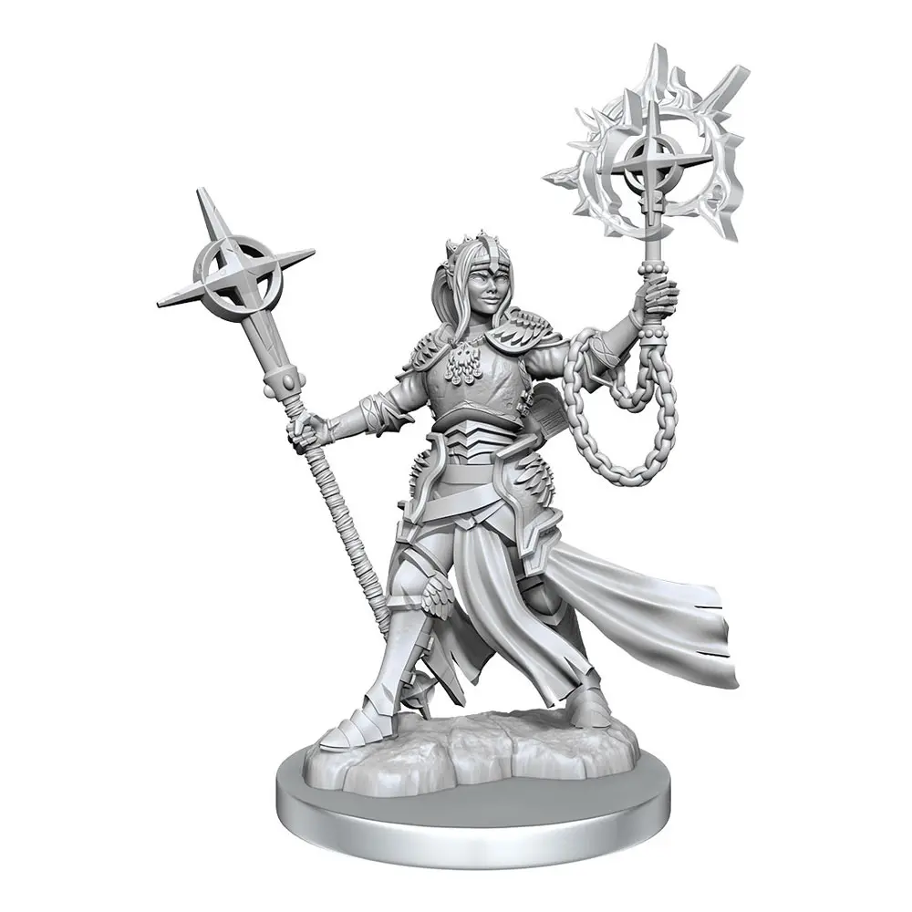 Dungeons &amp; Dragons Frameworks Miniature Model Kit Female Elf Paladin product photo