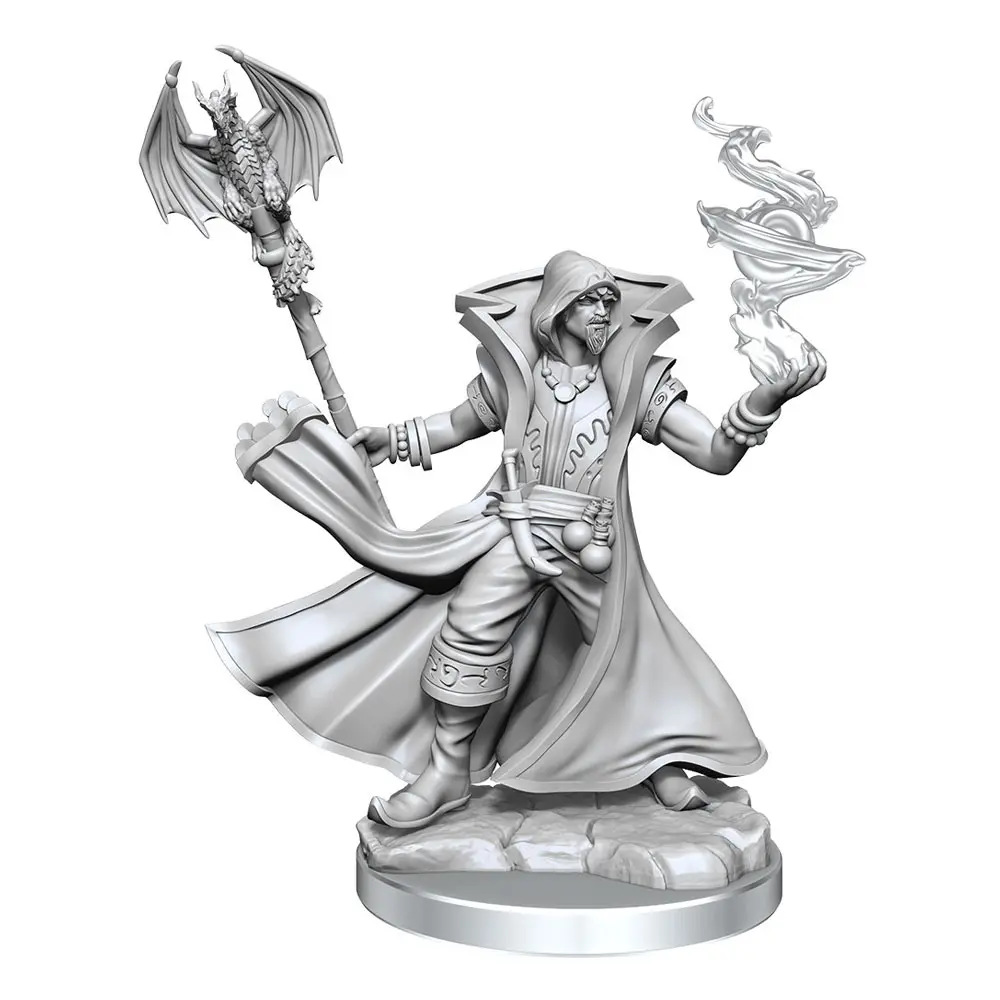 Dungeons &amp; Dragons Frameworks Miniature Model Kit Male Human Sorcerer product photo