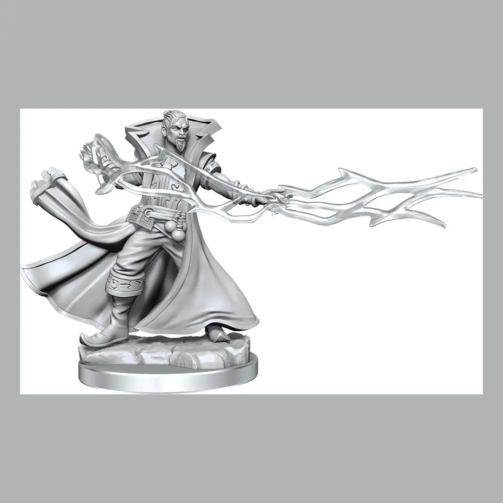 Dungeons &amp; Dragons Frameworks Miniature Model Kit Male Human Sorcerer product photo