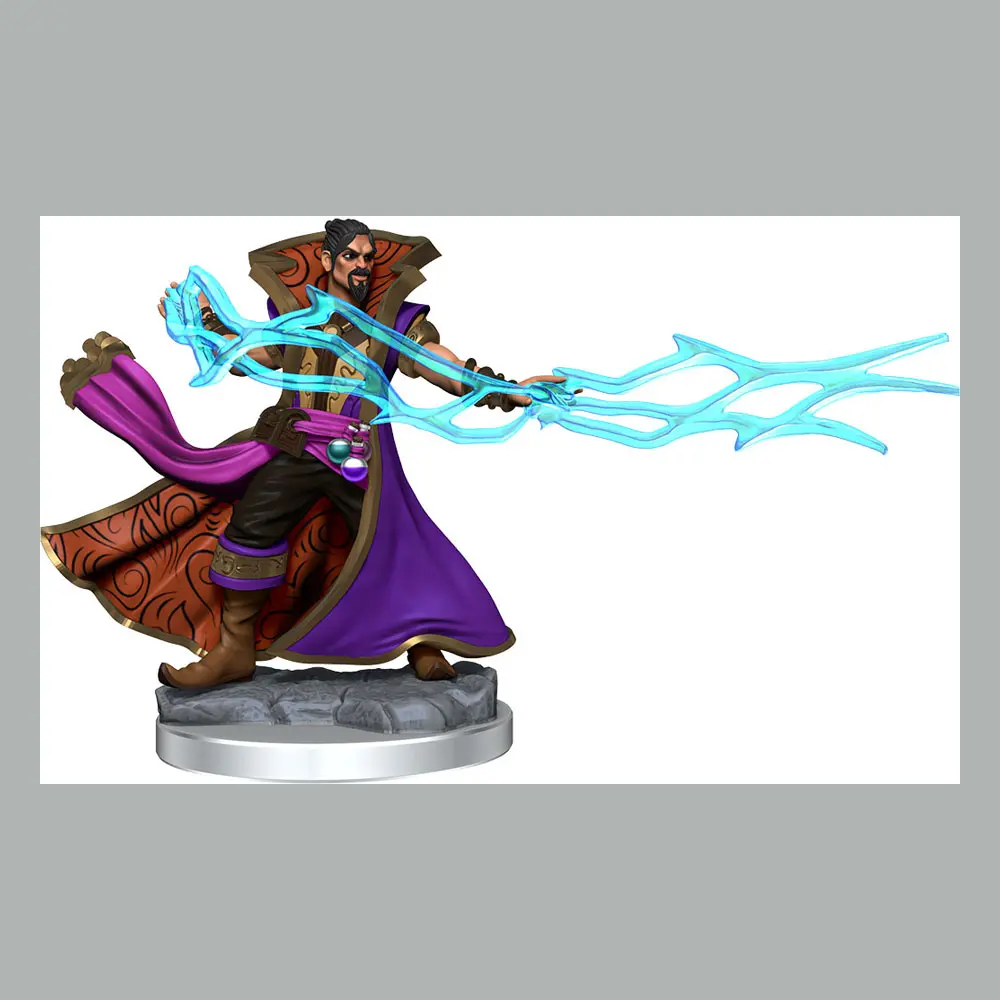 Dungeons &amp; Dragons Frameworks Miniature Model Kit Male Human Sorcerer product photo