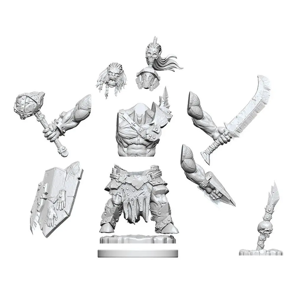 Dungeons &amp; Dragons Frameworks Miniature Model Kit 7-Pack Orcs product photo
