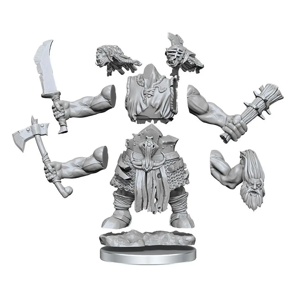 Dungeons &amp; Dragons Frameworks Miniature Model Kit 7-Pack Orcs product photo