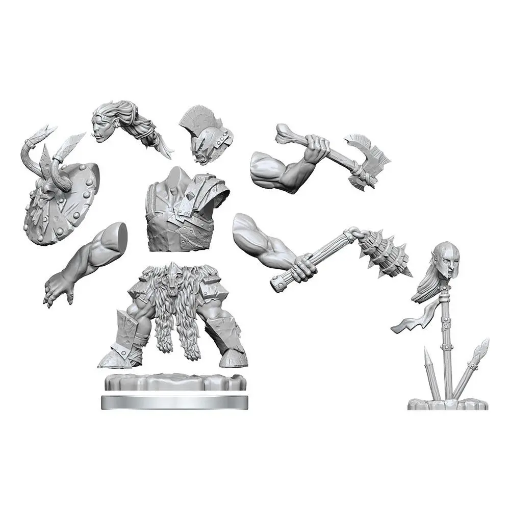 Dungeons &amp; Dragons Frameworks Miniature Model Kit 7-Pack Orcs product photo