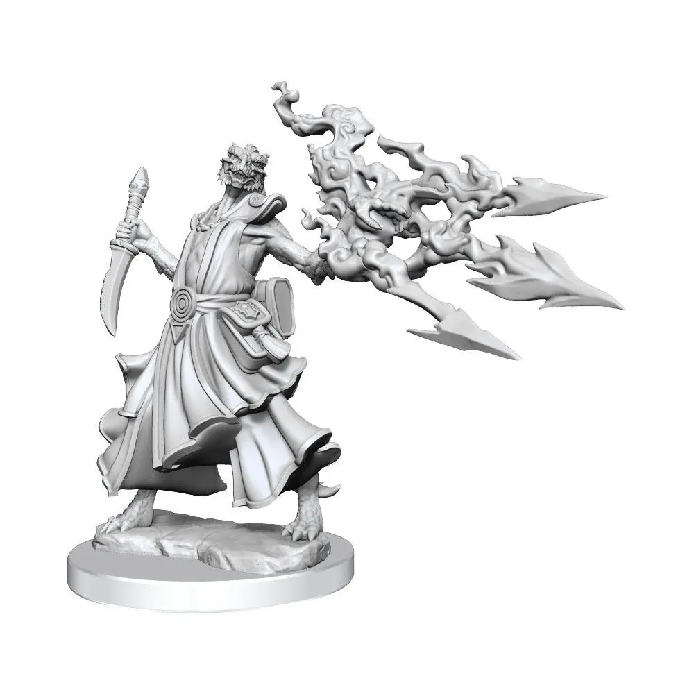 Dungeons &amp; Dragons Frameworks Miniature Model Kit Dragonborn Sorcerer Female product photo