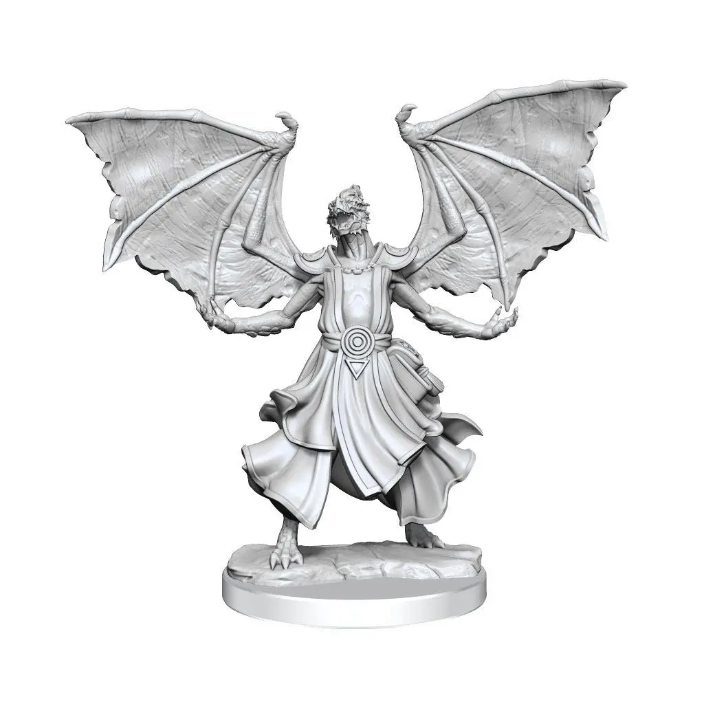 Dungeons &amp; Dragons Frameworks Miniature Model Kit Dragonborn Sorcerer Female product photo