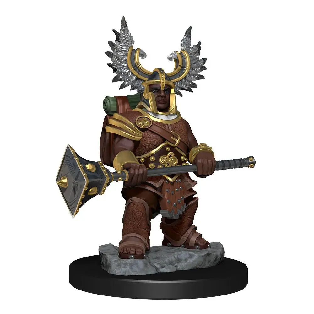 Dungeons &amp; Dragons Frameworks Miniature Model Kit Dwarf Barbarian Female product photo