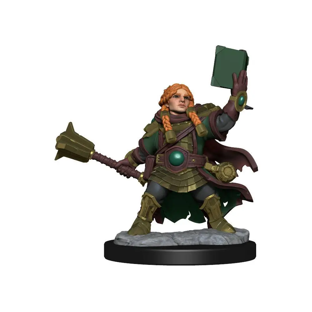 Dungeons &amp; Dragons Frameworks Miniature Model Kit Dwarf Cleric Female product photo