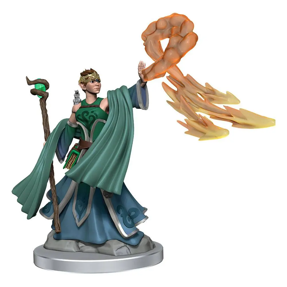 Dungeons &amp; Dragons Frameworks Miniature Model Kit Elf Wizard Female product photo