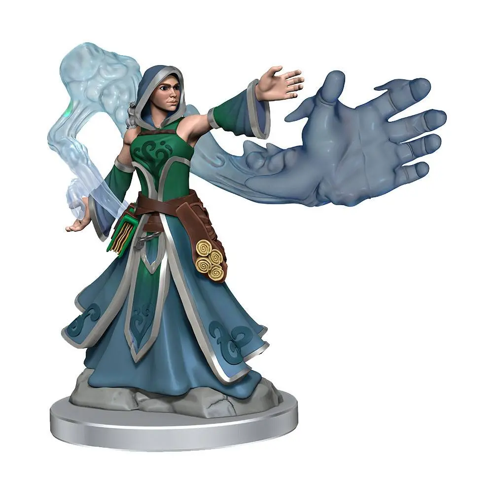 Dungeons &amp; Dragons Frameworks Miniature Model Kit Elf Wizard Female product photo
