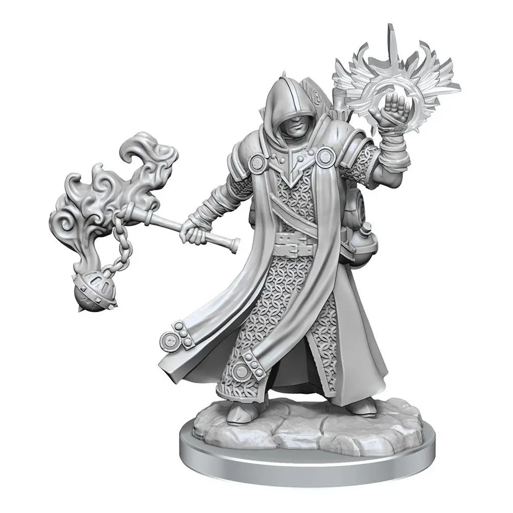 Dungeons &amp; Dragons Frameworks Miniature Model Kit Human Cleric Male product photo