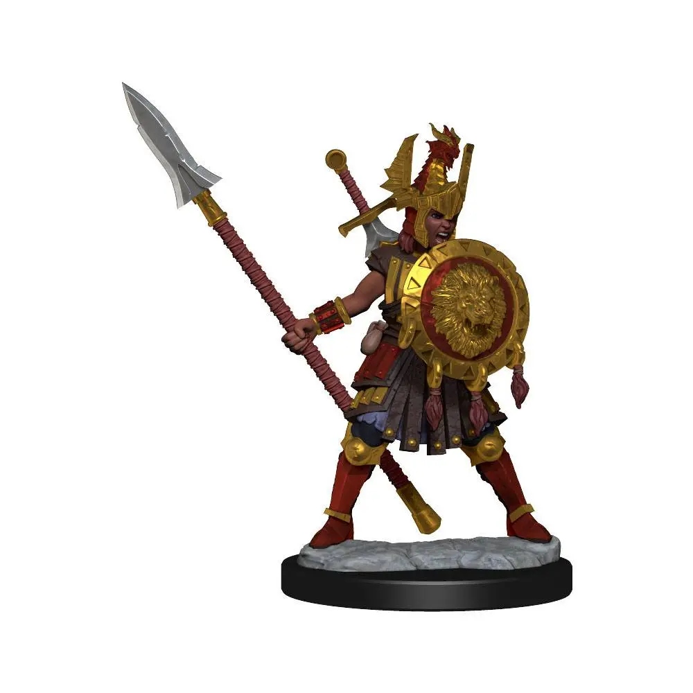 Dungeons &amp; Dragons Frameworks Miniature Model Kit Human Fighter Female product photo