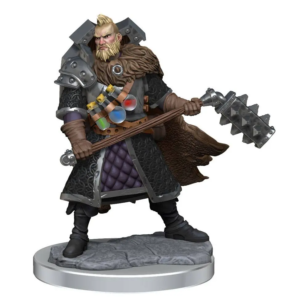 Dungeons &amp; Dragons Frameworks Miniature Model Kit Human Fighter Male product photo
